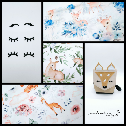 Collection "Forêt" - Sac à Dos Biche - Sur Mesure