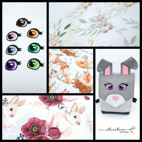 Collection "Forêt" - Sac à Dos Lapin - Sur Mesure