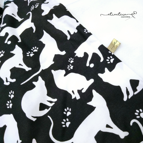 Echarpe Polaire Blanche - Chats