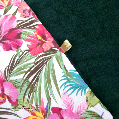 Echarpe Polaire Verte - Tropical