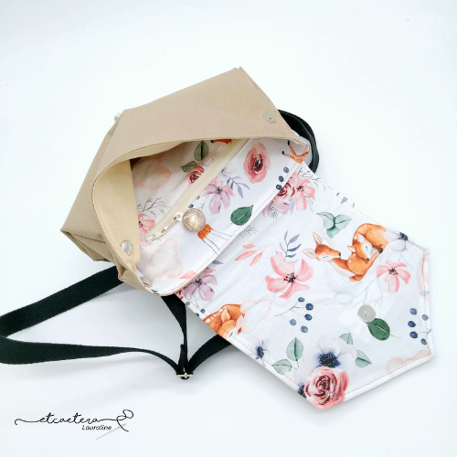 Collection "Forêt" - Sac à Dos Biche - 1 (2)