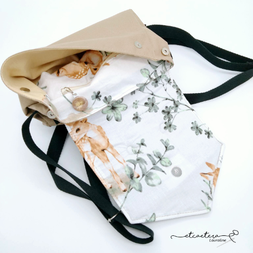 Collection "Forêt" - Sac à Dos Biche - 3