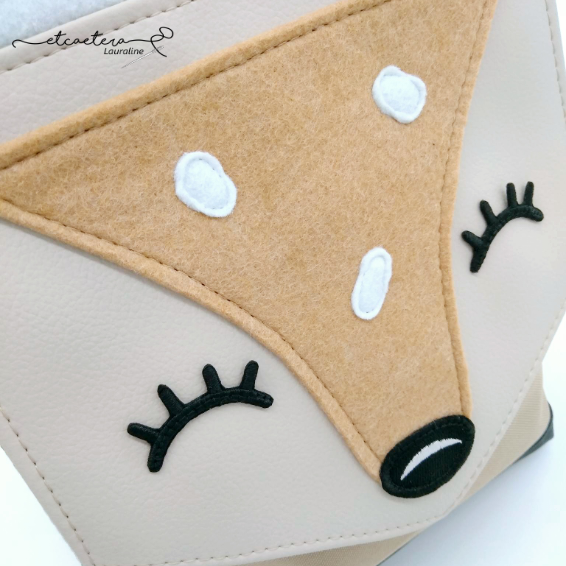 Collection "Forêt" - Sac à Dos Biche - 2