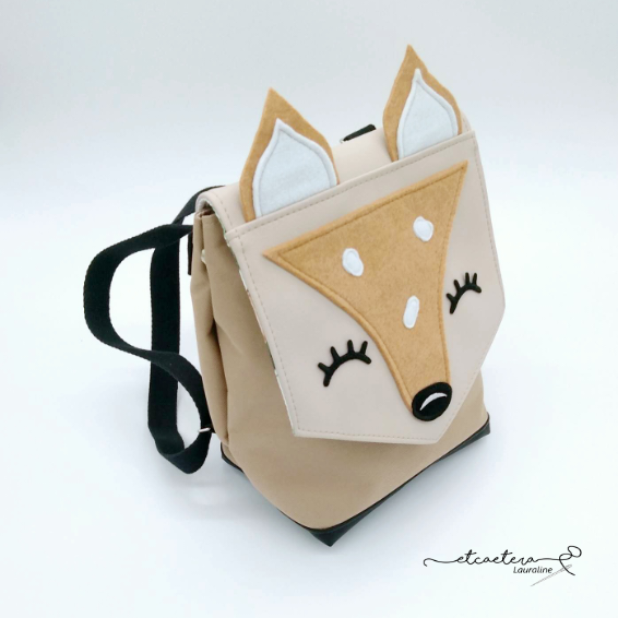 Collection "Forêt" - Sac à Dos Biche - 2