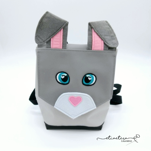 Collection "Forêt" - Sac à Dos Lapin Mixte - Bleu