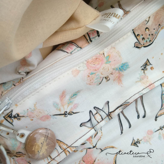Collection "Forêt" - Sac à Dos Renard - Bleu