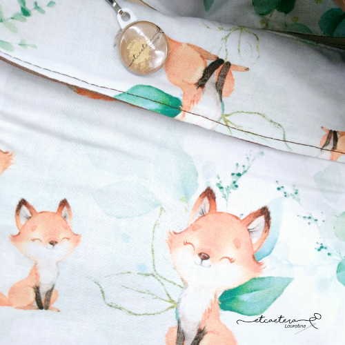 Collection "Forêt" - Sac à Dos Renard Mixte - Bleu