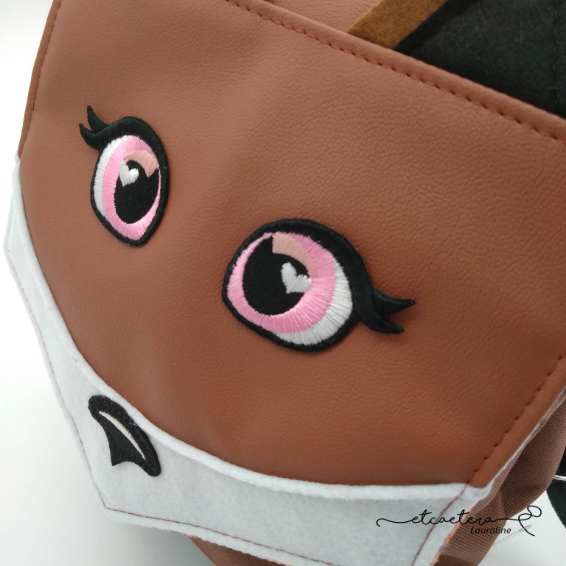 Collection "Forêt" - Sac à Dos Renard - Rose