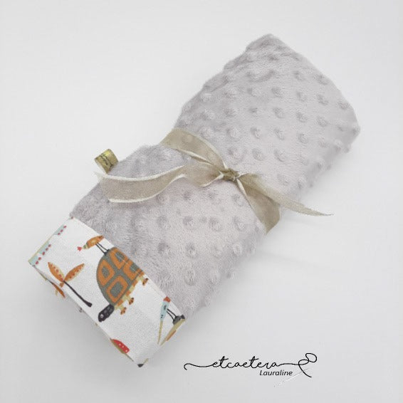 Couverture Bébé ''Jungle'' Gris