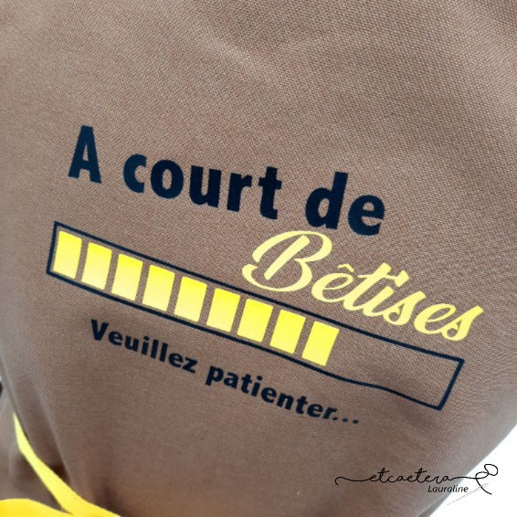 Tablier Jaune