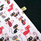 Echarpe Polaire Noire - Chat