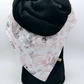 Echarpe Polaire Noire - Rose