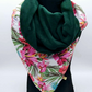 Echarpe Polaire Verte - Tropical