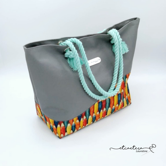 Sac de Plage - Crayons