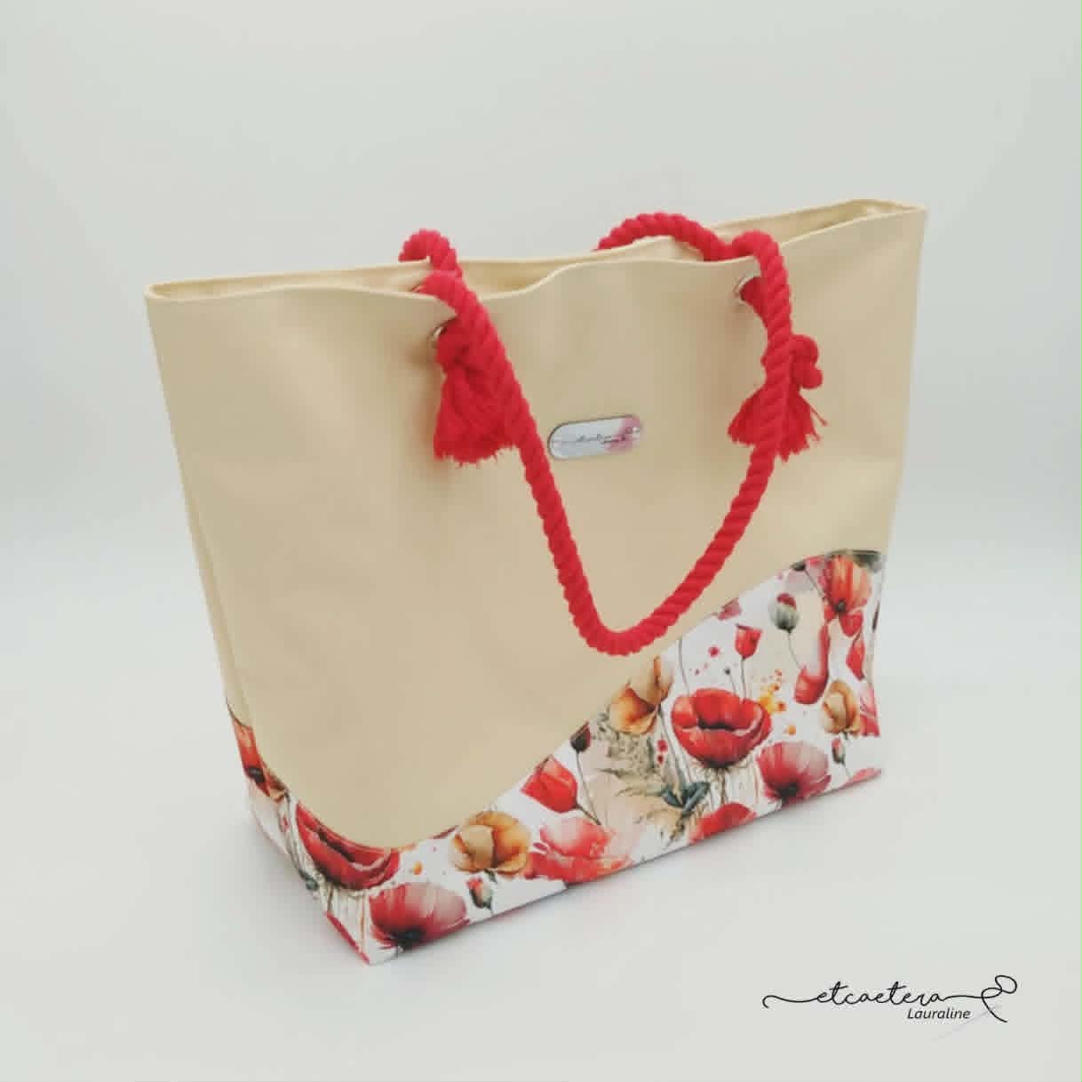 Sac Cabas - Coquelicots