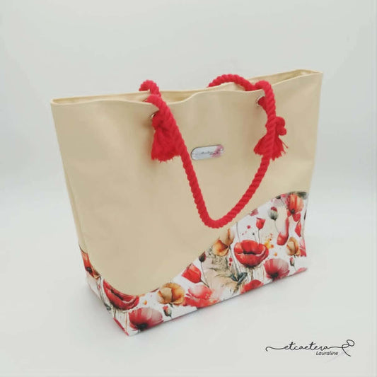 Sac Cabas - Coquelicots