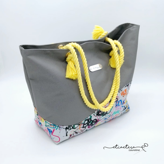 Sac de Plage - Graffitis