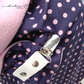 Echarpe Polaire Rose - Pois