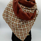 Echarpe Polaire Brune - Carreaux